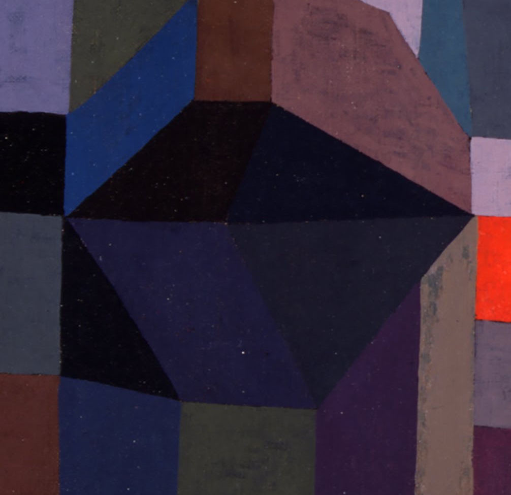 Detail 3: Dark crossing planes at the centre in Fire at Full Moon